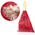 Red Yellow Autoclave Biohazard Plastic Bags For Hospital Clinic