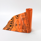 Custom Printing Plastic Biohazard Infectious Waste Bag In Roll