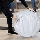Custom Heavy Duty Tire Savers Plastic Storage Bag For Car White Clear