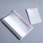 Self Adhesive Clear Transparent Packaging Printed Cello Plastic Bags Opp
