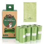 Eco Frendly EPI PE Biodegradable Dog Poop Bag 15 Microns 8 Rolls