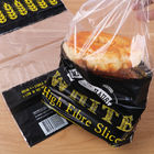 25 Microns LDPE clear plastic food bags Wicker Bread With Tie