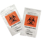 Anti Dust Thickness 180 Micron Biohazard Sample Bags Custom Made