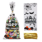 PP LDPE Customer Printing 150 Pieces Halloween Cellophane Bags