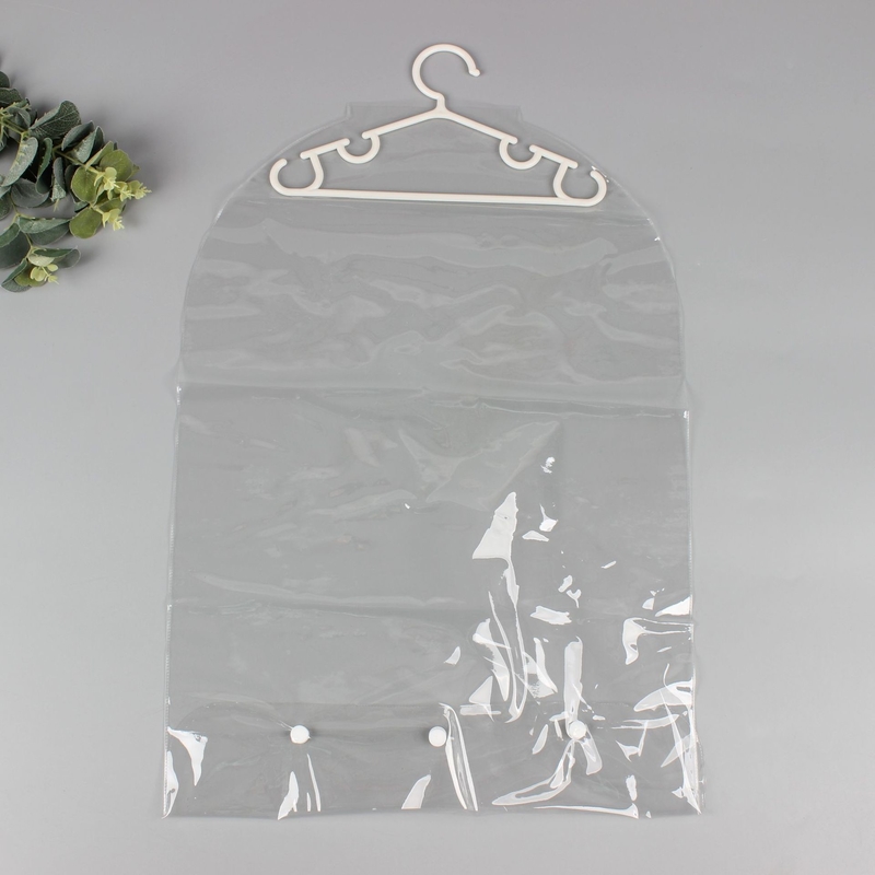 LDPE Clear Transparent Laundry Dry Cleaning Garment Bag Plastic Customized
