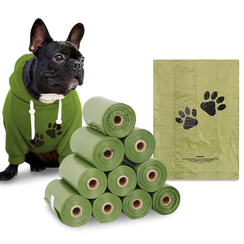 Degradable Biodegradable Dog Poop Bag Rolls Material HDPE D2W