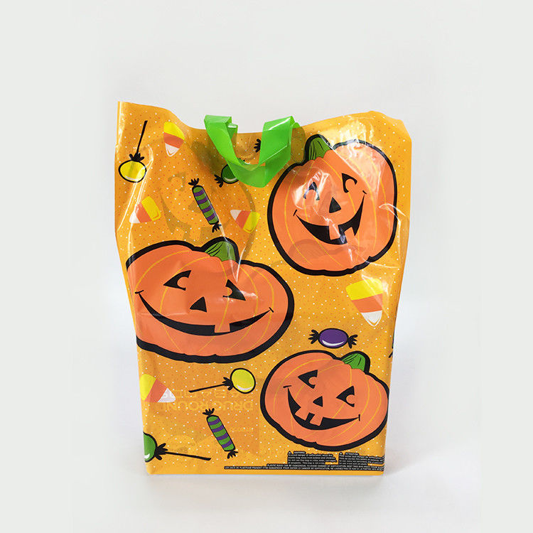 Wide 4cm Long 44cm Poly Shopping Bag Thank You Grocery Carrier