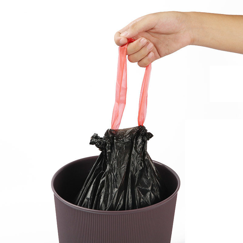 Custom Jumbo 55 Gallon Recyclable Garbage Bags Black Plastic LDPE