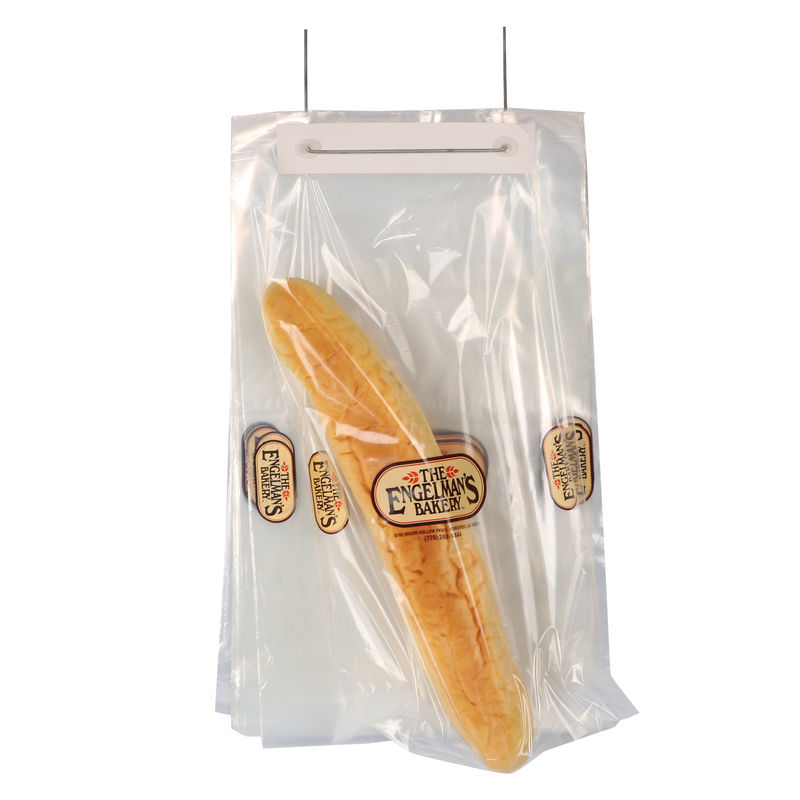 Custom Size Recyclable OEM wicketed bread bags With Bottom Gusset