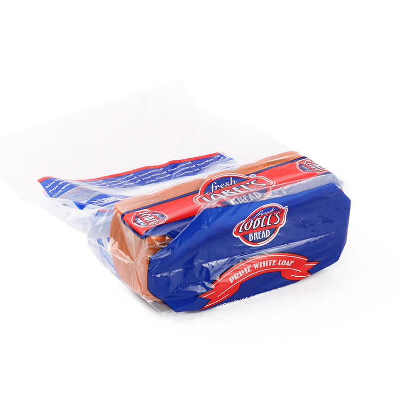 LDPE EPI Clear Plastic Bread Bags Eco Friendly Storage Packing