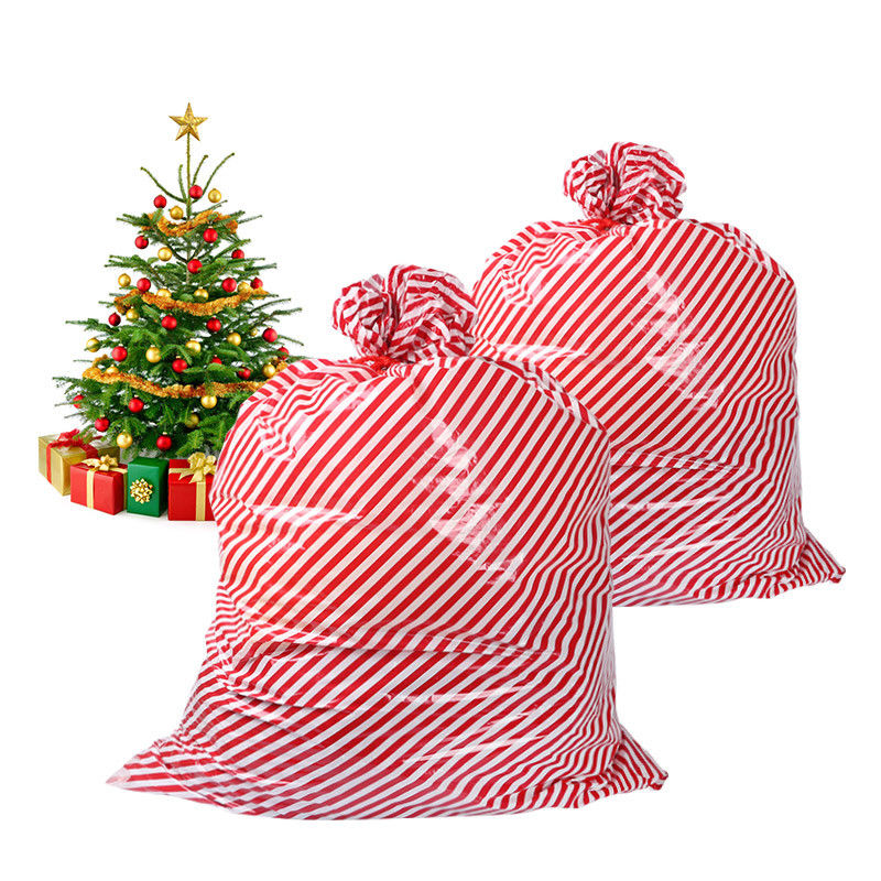 36x56inch 30 Microns Custom Plastic Gift Bags Christmas Present