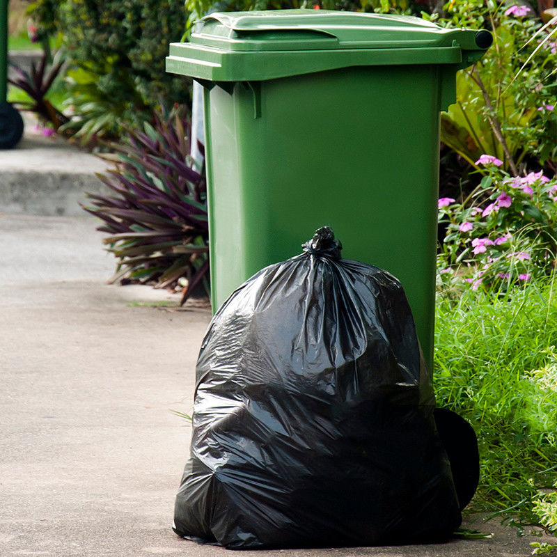 Compactor 55Gallon Recyclable Trash Bags Super Big Black Plastic Bags