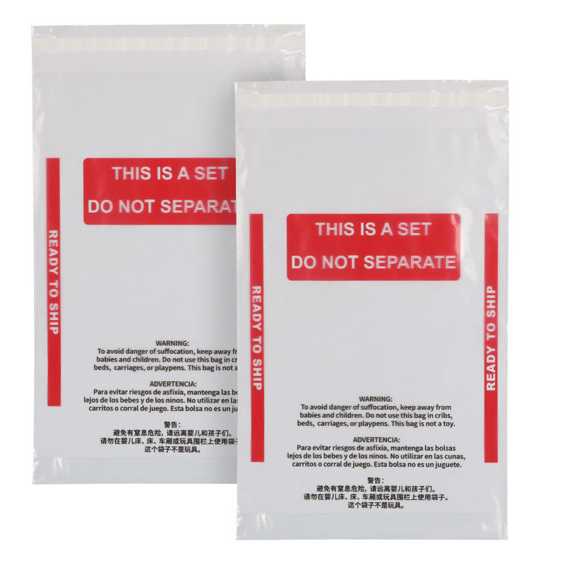 Gravure Printing Clear OPP Biodegradable Self Adhesive Bag