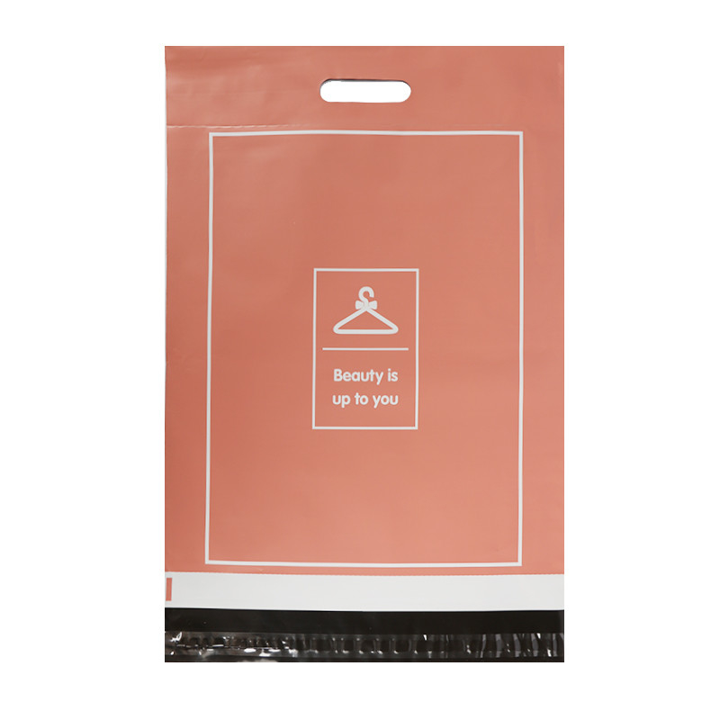 Gravure Printing LDPE Plastic Recycled Shopping Bags With Die Cut Handle