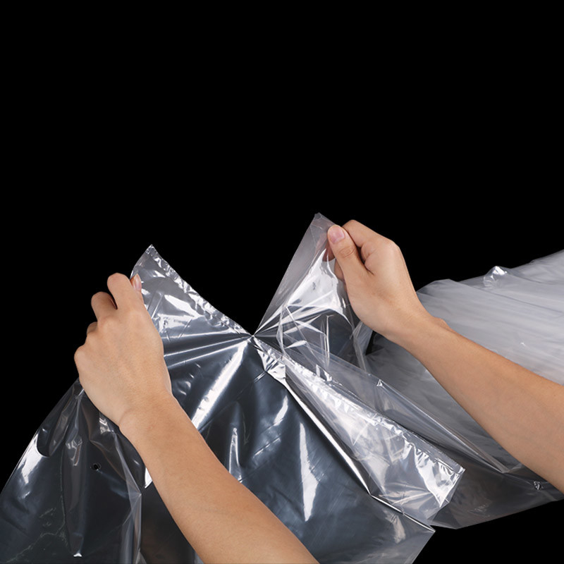 Fan Folded LDPE Pre Opened Bags For Autobag Wide Bagging System