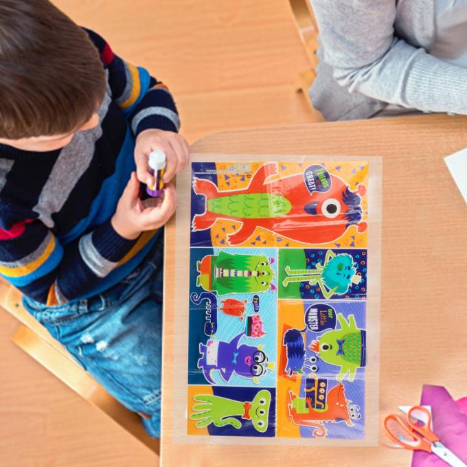 Neat Solutions Table Topper Custom Disposable Stick On Placemats In