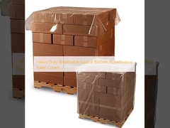 Heavy Duty Breathable Square Bottom Polyethylene Pallet Covers