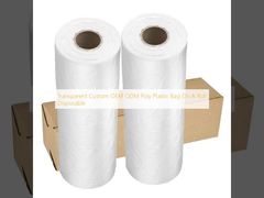 Transparent Custom OEM ODM Poly Plastic Bag On A Roll Disposable