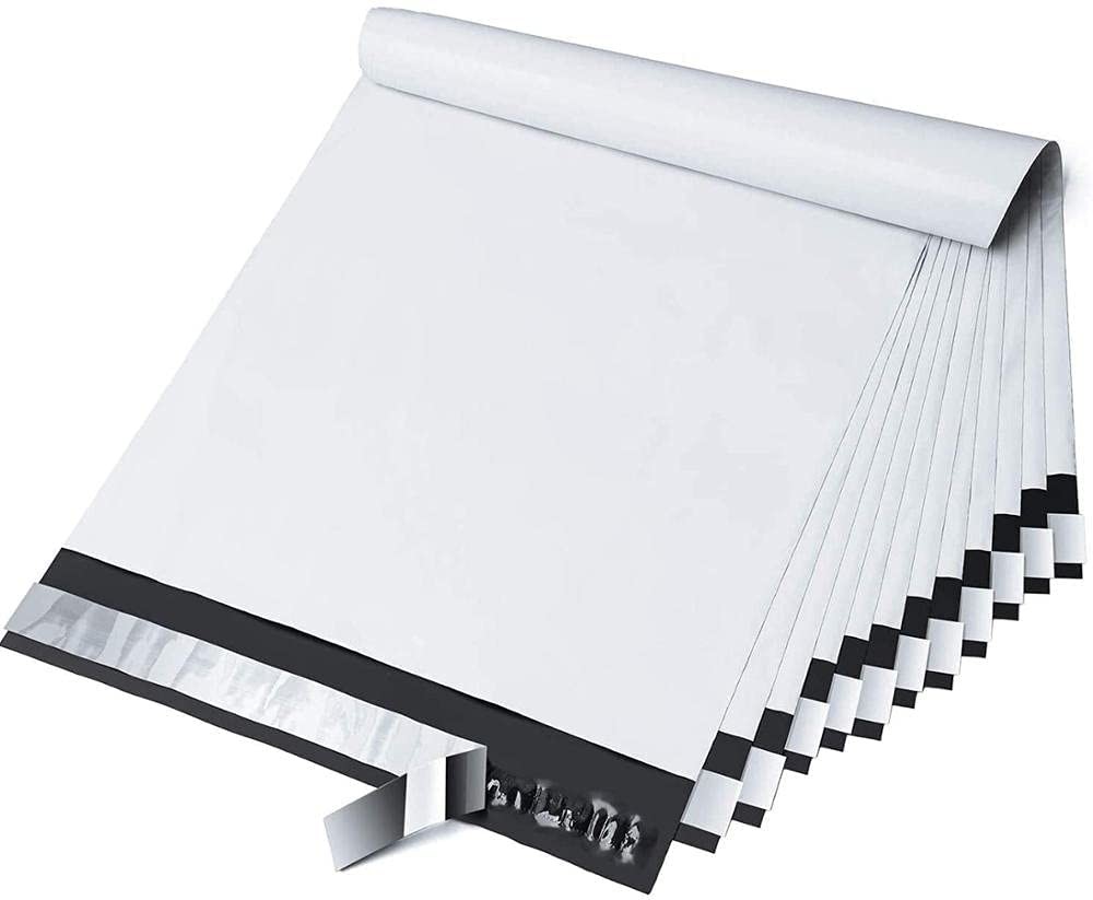 Self Adhesive 2.5Mil Plastic Shipping Bags Recyclable Waterproof