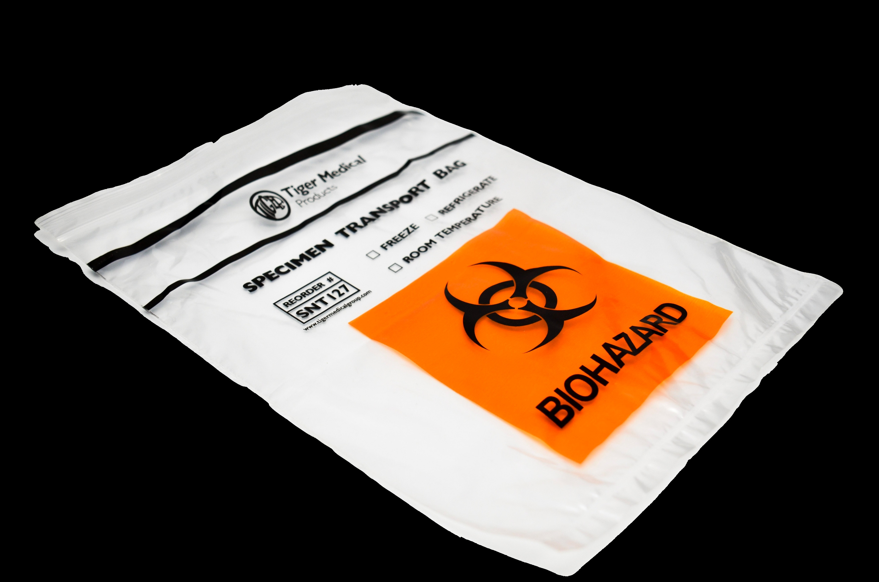 Custom Made Zipper Biohazard Specimen Transport Bags For Medical Test