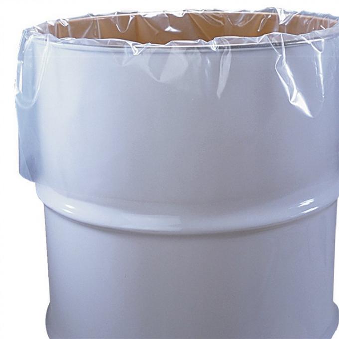 55 Gallon Liners Transparent Plastic Bag With Round Bottom 208 Liters